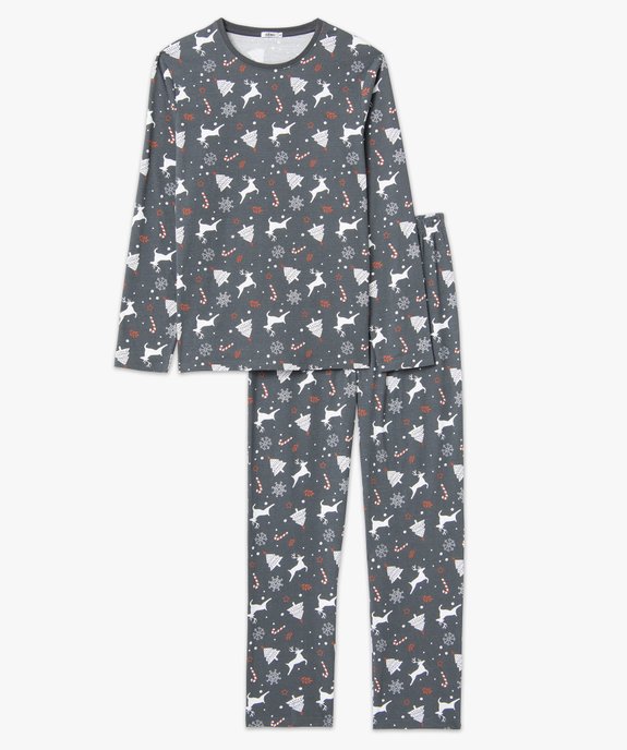 Pyjama homme imprimé spécial Noël vue5 - GEMO(HOMWR HOM) - GEMO