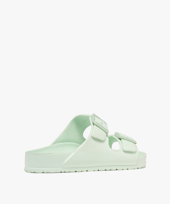 Sandales de plage avec brides ajustables femme vue4 - GEMO (PLAGE) - GEMO