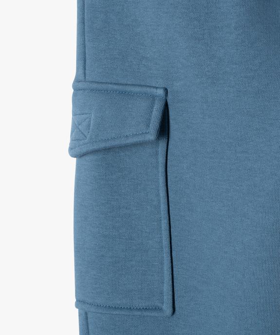 Jogging cargo molletonné garçon vue3 - GEMO (ENFANT) - GEMO