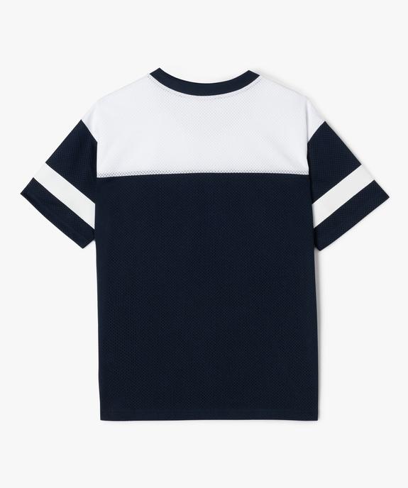 Tee-shirt esprit collège pour garçon vue4 - CAMPS - GEMO
