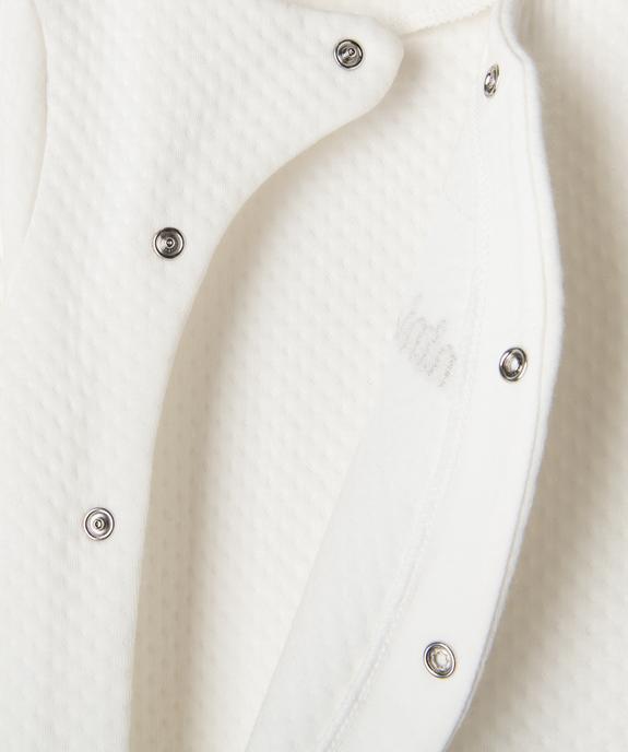 Pyjama dors-bien en jersey épais avec moufles intégrées bébé vue4 - GEMO(BB COUCHE) - GEMO