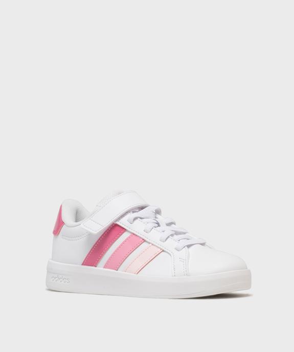 Baskets Grand Court 3.0 fille - Adidas vue2 - ADIDAS - GEMO