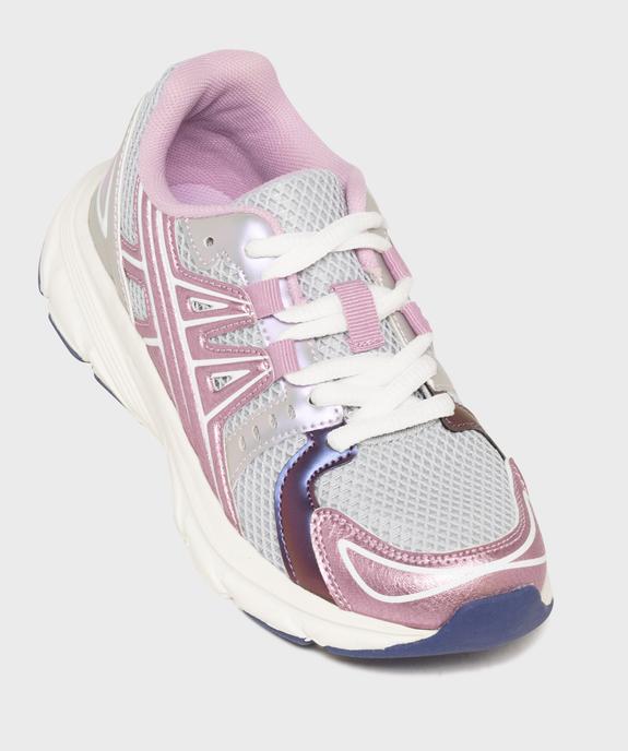 Baskets running en mesh avec détails effet métallisé fille - Lovely Wings vue5 - LOVELY WINGS - GEMO
