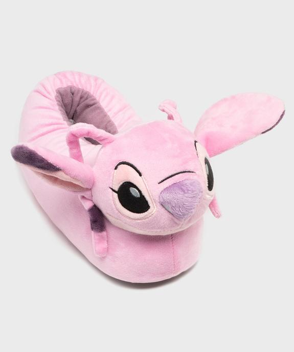 Chaussons fantaisie peluche Angel femme - Stitch vue5 - LILO & STITCH - GEMO