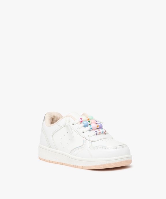 Baskets avec lacets élastiques fantaisie fille - Lovely Wings vue3 - LOVELY WINGS - GEMO