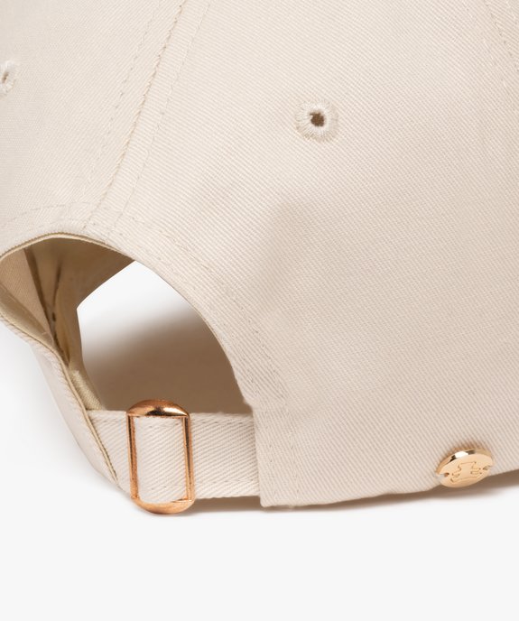 Casquette avec motif nounours brodé femme - LuluCastagnette vue5 - LULUCASTAGNETTE - GEMO