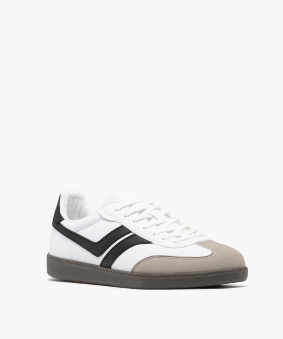 Baskets basses look vintage homme - Camps United vue3 - CAMPS - GEMO