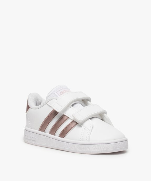 Baskets Bebe Fille A Scratch Grand Court Adidas Gemo