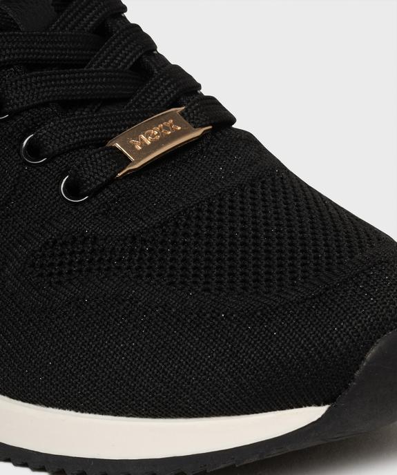 Baskets en toile à lacets avec touches vernies femme - Mexx vue6 - MEXX - GEMO