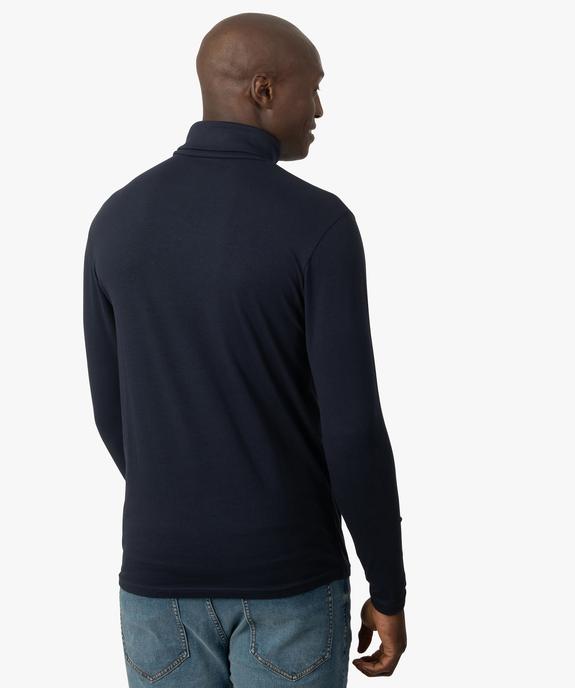 Tee-shirt à col roulé homme vue3 - GEMO (HOMME) - GEMO
