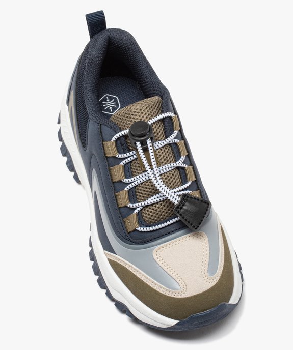 Joggers garçon à laçage rapide vue5 - GEMO 4G GARCON - GEMO
