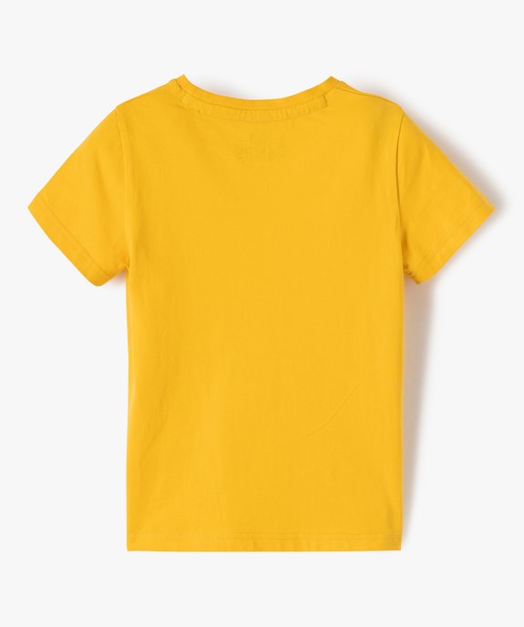 Tee-shirt garçon imprimé à manches courtes – Camps United vue4 - CAMPS UNITED - GEMO