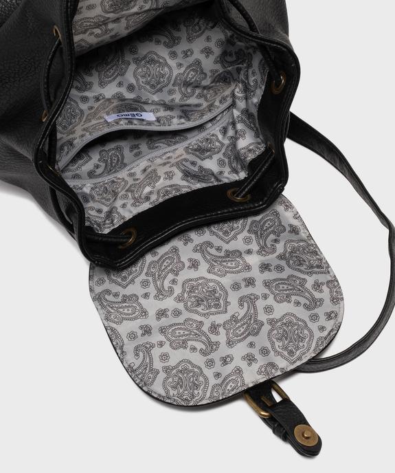 Sac à dos citadin multipoche femme vue3 - GEMO (ACCESS) - GEMO