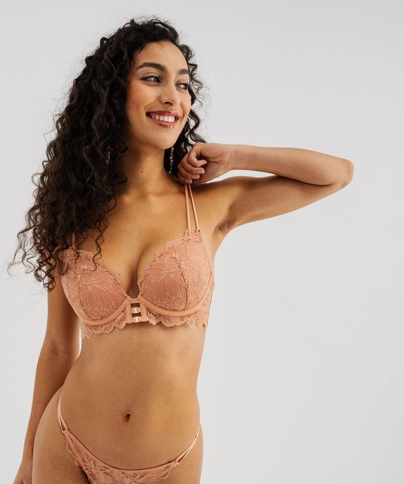 Soutien-gorge push-up à armatures vue1 - GEMO(HOMWR FEM) - GEMO