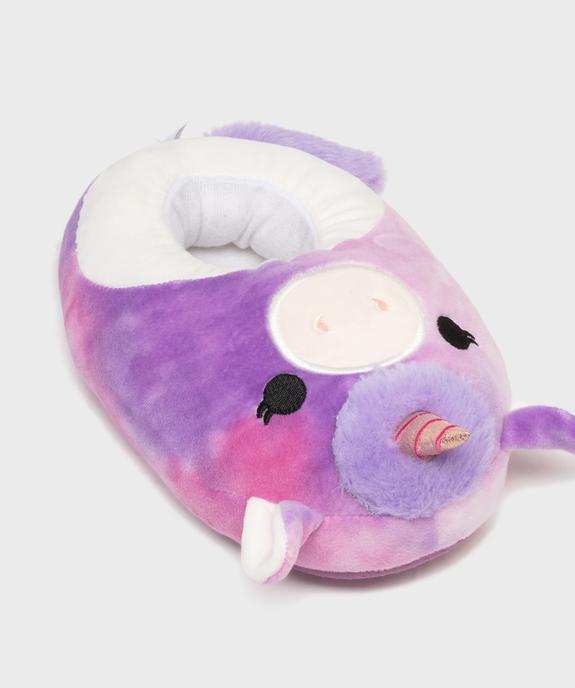 Chaussons en volume fantaisie en forme d'animal femme - Squishmallows vue5 - SQUISHMALLOWS - GEMO