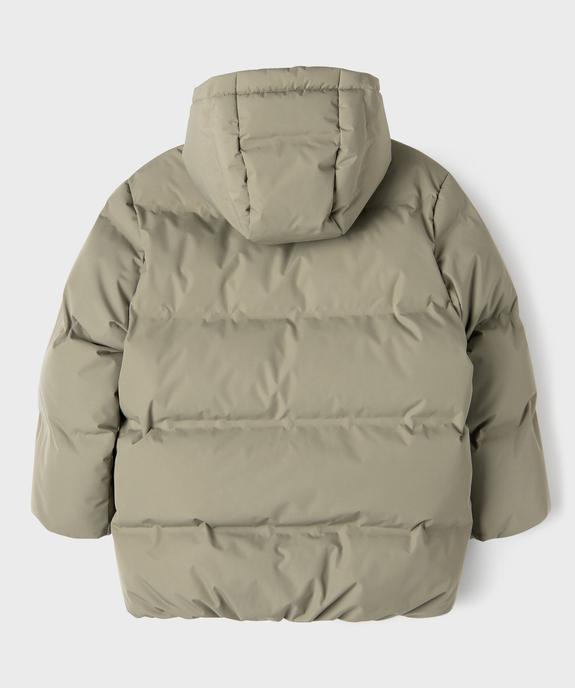 Blouson déperlant doublé polaire à capuche garçon vue6 - GEMO 4G GARCON - GEMO
