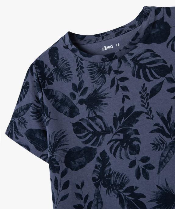 T-shirt imprimé à motifs garçon vue2 - GEMO (ENFANT) - GEMO