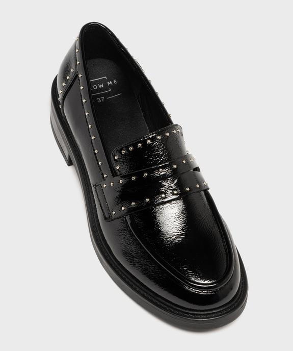 Mocassins vernis à clous femme vue6 - FOLLOW ME - GEMO