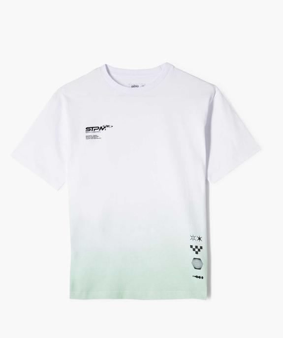 T-shirt imprimé graphique garçon vue1 - GEMO (JUNIOR) - GEMO