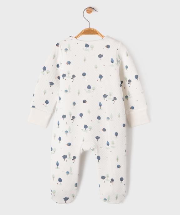 Ensemble 2 pièces bébé body et pyjama avec moufles intégrées vue6 - GEMO 4G BEBE - GEMO