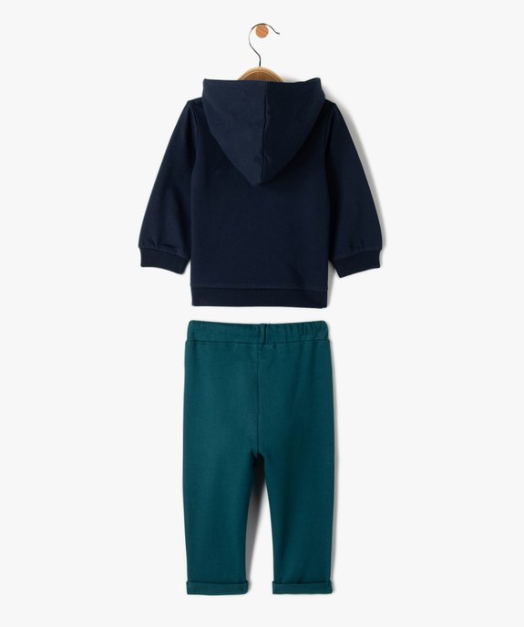 Ensemble bébé garçon 2 pièces - Sweat et pantalon vue3 - GEMO(BEBE DEBT) - GEMO