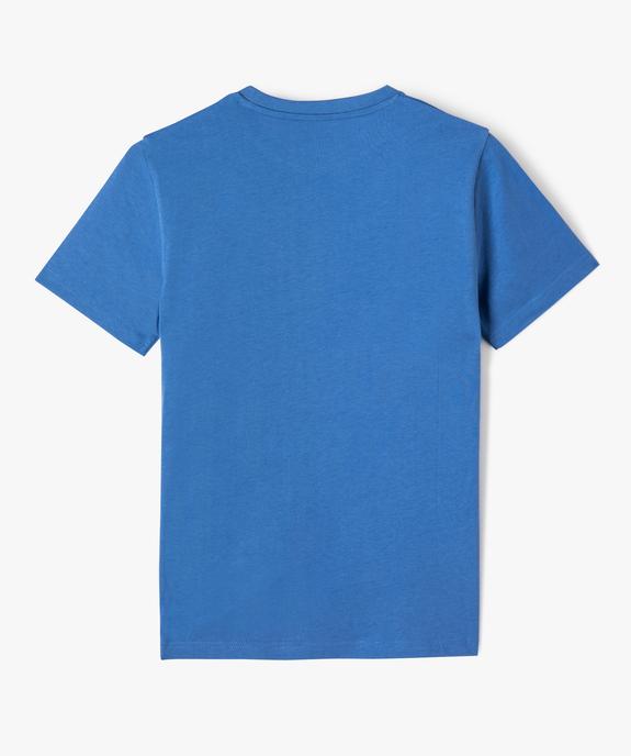 Tee-shirt imprimé graphique garçon vue3 - GEMO (JUNIOR) - GEMO