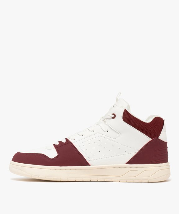 Baskets homme montantes bicolores à lacets - Camps United vue4 - CAMPS GEMO FOR GOOD - GEMO