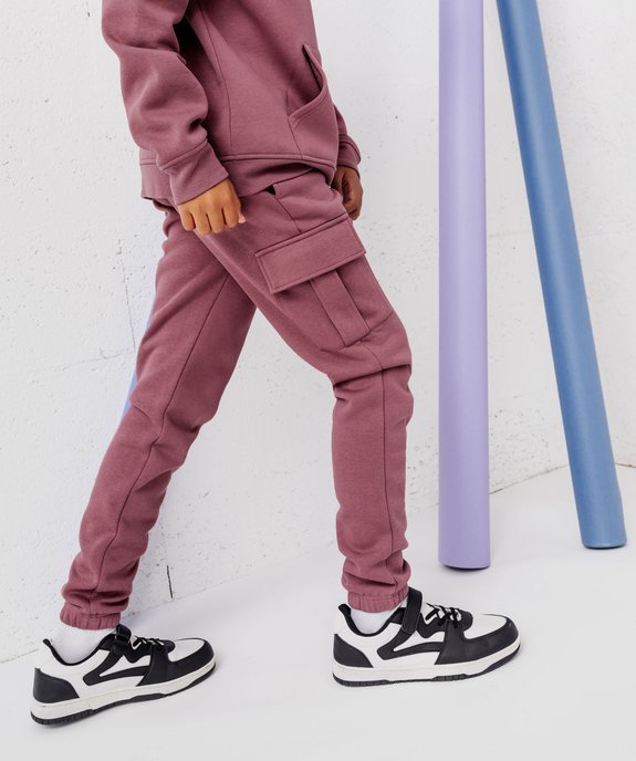 Pantalon de jogging cargo garçon vue1 - GEMO (JUNIOR) - GEMO