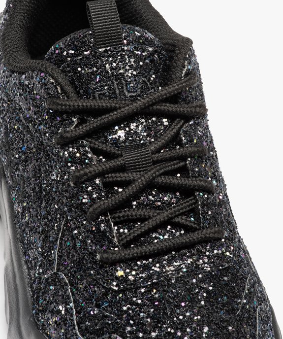Baskets fille unies couvertes de paillettes – Fila Alamo vue6 - FILA - GEMO