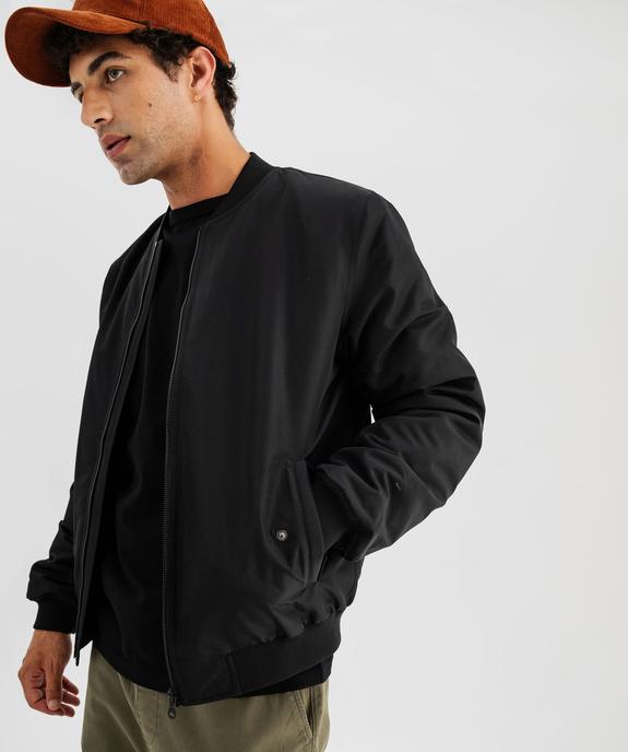 Blouson zippé style bombers homme vue10 - GEMO 4G HOMME - GEMO