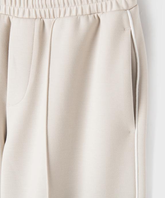 Pantalon de jogging large fille vue2 - GEMO (JUNIOR) - GEMO