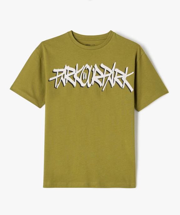 Tee-shirt imprimé manches courtes garçon vue1 - GEMO 4G GARCON - GEMO