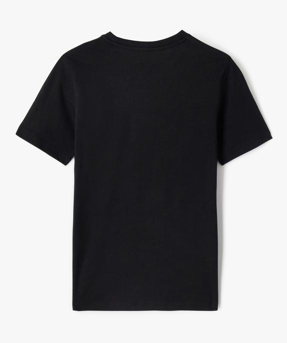 Tee-shirt imprimé 100% coton garçon vue3 - GEMO 4G GARCON - GEMO