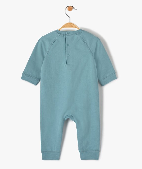 Pyjama bébé garçon sans pieds avec motif moto vue5 - GEMO(BB COUCHE) - GEMO