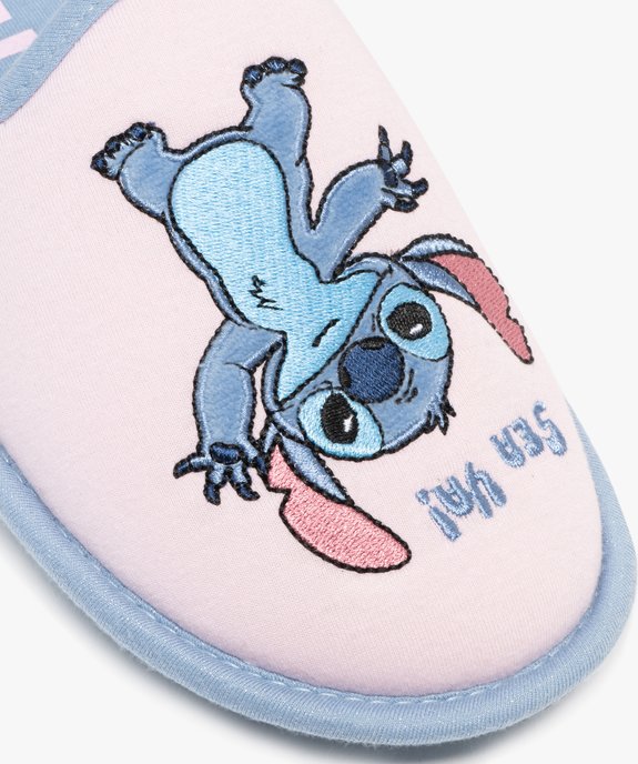 Chaussons mules motif Stitch femme - Disney vue6 - LILO & STITCH - GEMO