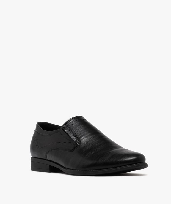 Derbies unies à enfiler homme vue3 - MARIO BALDANO - GEMO