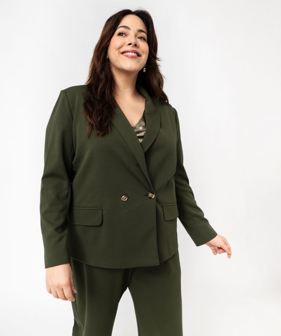 Veste de costume femme grande taille vue2 - GEMO (G TAILLE) - GEMO