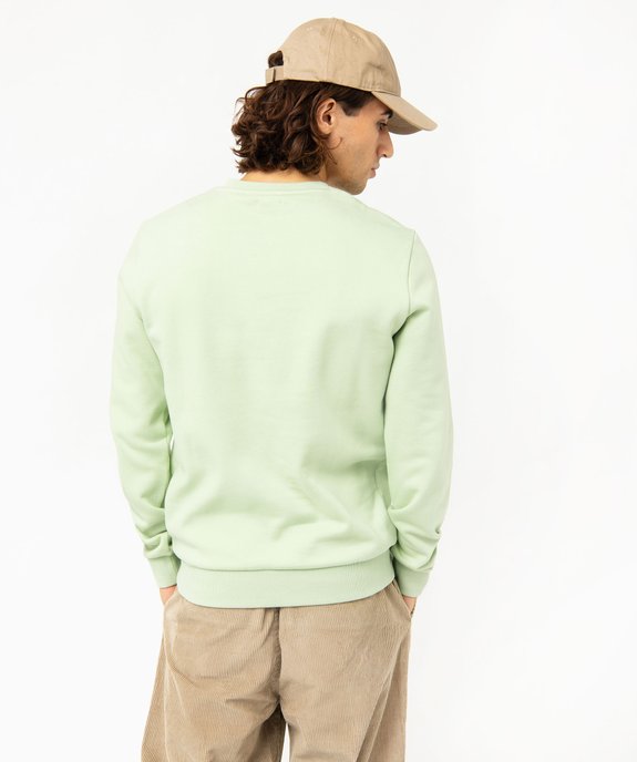 Sweat avec intérieur molletonné homme vue3 - GEMO 4G HOMME - GEMO