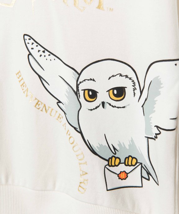 Sweat fille court à capuche avec motif - Harry Potter vue2 - HARRY POTTER - GEMO