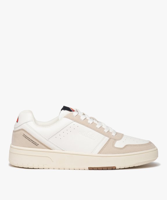 Baskets homme unies avec détails suédés et à lacets - Ellesse  vue1 - ELLESSE - GEMO