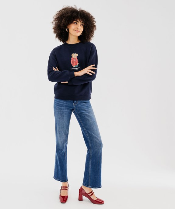 Sweat à motif ourson mixte - LuluCastagnette vue5 - LULUCASTAGNETTE - GEMO