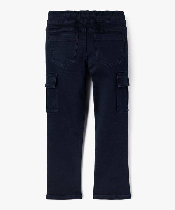 Pantalon cargo 6 poches garçon vue6 - GEMO (ENFANT) - GEMO