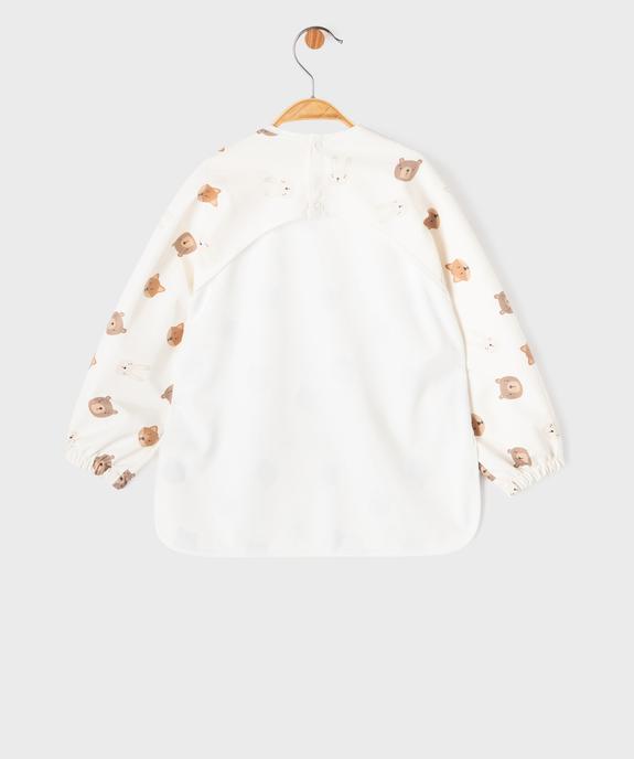 Bavoir tablier imperméable à motifs animaux bébé vue4 - GEMO (ACCESS) - GEMO