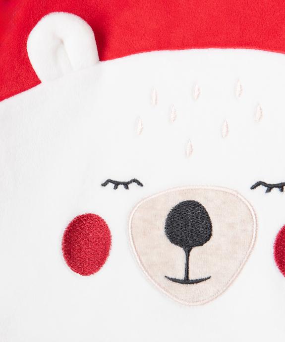 Pyjama 2 pièces velours motif ours bébé garçon vue2 - GEMO(BB COUCHE) - GEMO