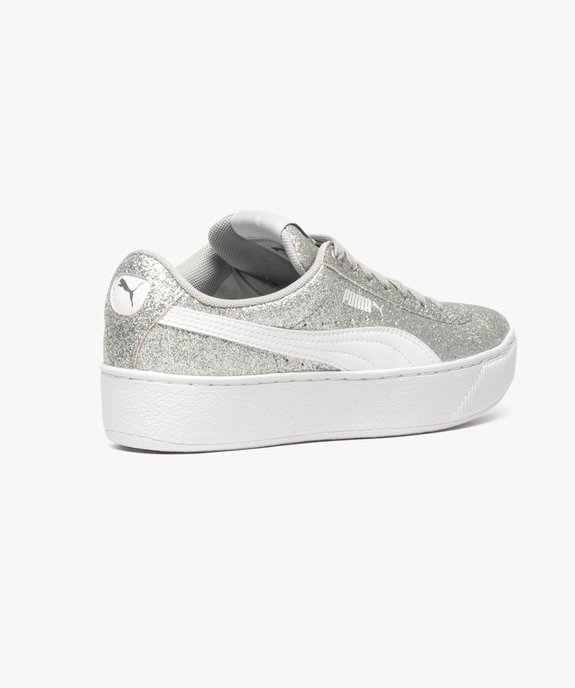 puma plateforme glitter