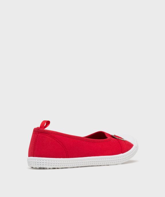 Ballerines en toile avec bout renforcé femme vue5 - FOLLOW ME - GEMO