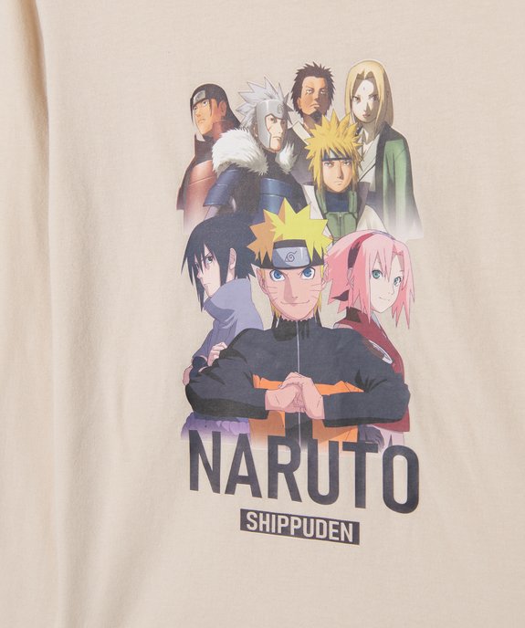 T-shirt Naruto manches longues garçon vue3 - NARUTO - GEMO