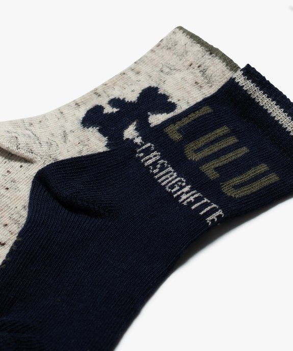 Chaussettes tige haute bébé fille (lot de 2) - LuluCastagnette vue2 - LULUCASTAGNETTE - GEMO