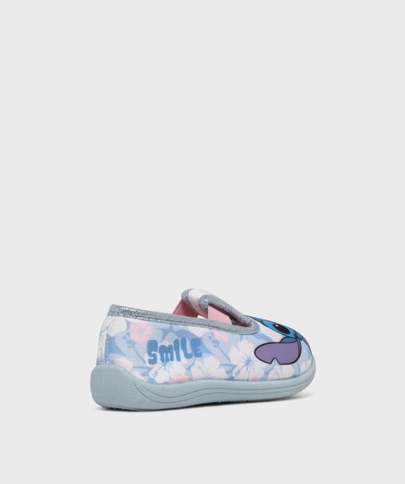 Chaussons pantoufles avec motif Stitch fille - Disney vue4 - LILO & STITCH - GEMO