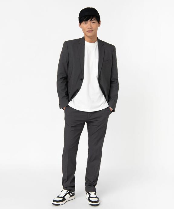 Pantalon de costume coupe droite homme vue4 - GEMO 4G HOMME - GEMO